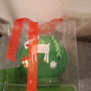 Pier 1 Imports LED Reindeer Christmas Ornament